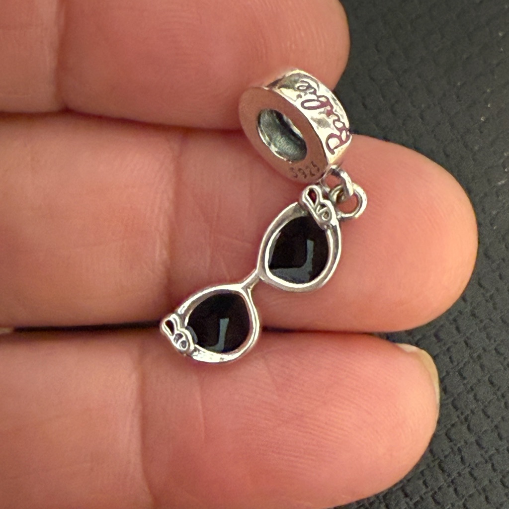 Sunglasses Charm With Black Accents